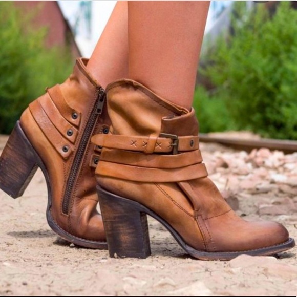 Freebird by Steven Blaze Brown Leather Boots - sz 8 - Picture 13 of 13